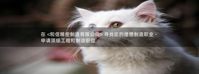 彩神v8几个版本：在 <和信精密制造有限公司> 寻找您的理想制造职业 - 
申请顶级工程和制造职位